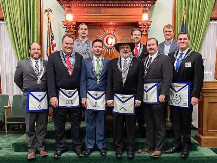 1150 19-20 Officers of Highland Park Lodge No. 1150 - 2019-2020